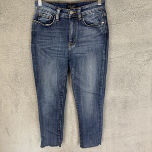 Judy‎ Blue Jeans Womens 1/25 Blue Denim Skinny Fit High Rise Medium Washed
